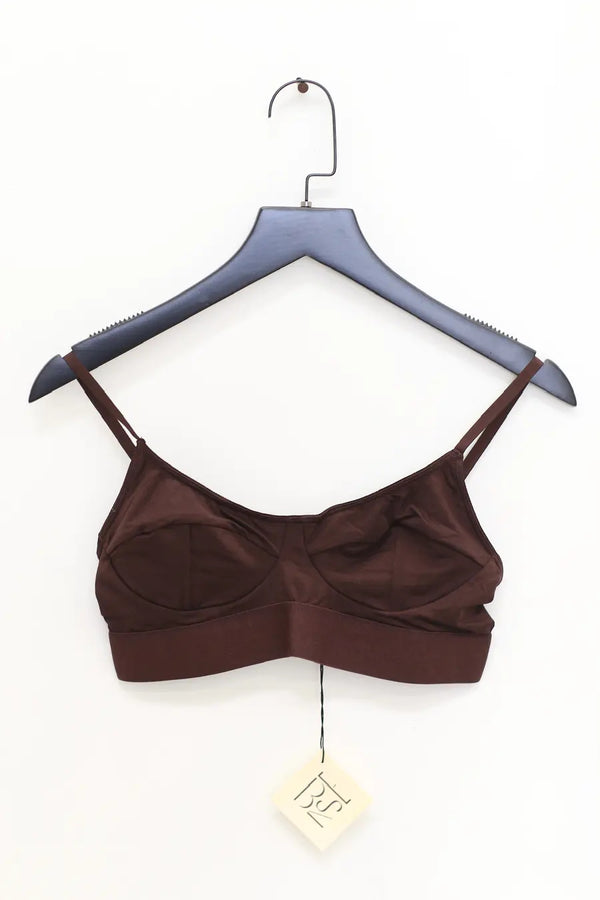 BASERANGE SOFT soft series collection bamboo fiber bamboo cotton bra underwear without steel ring France BAS-BRSO-BL-000-TACTILE